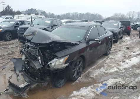 2014 Nissan Maxima 3.5 Sv from USA, damaged, VIN 1N4AA5AP1EC463075